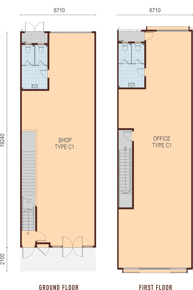 Galaxy Avenue Floor Plan C1